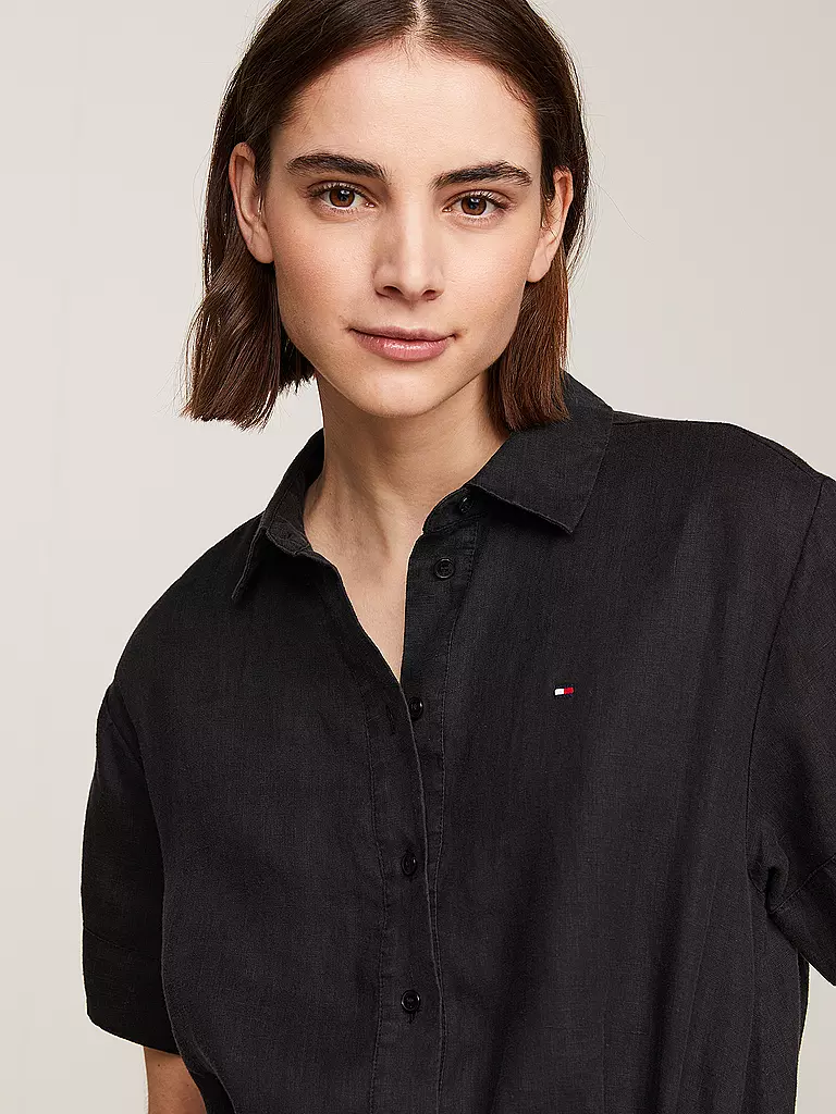 TOMMY HILFIGER | Hemdblusenkleid | Noir