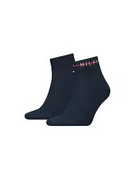 TOMMY HILFIGER | Herren Socken 2er Pkg white  | Bleu foncé