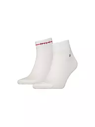 TOMMY HILFIGER | Herren Socken 2er Pkg white  | Blanc
