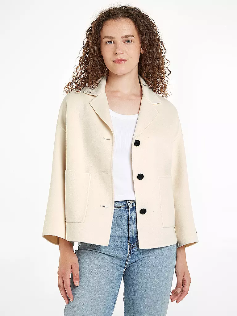 TOMMY HILFIGER | Jäckchen  | Crème