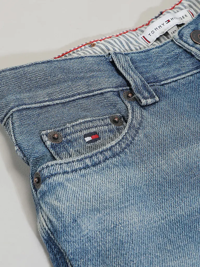 TOMMY HILFIGER | Jean Wide Fit Fille | 
