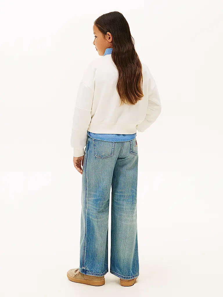 TOMMY HILFIGER | Jean Wide Fit Fille | 