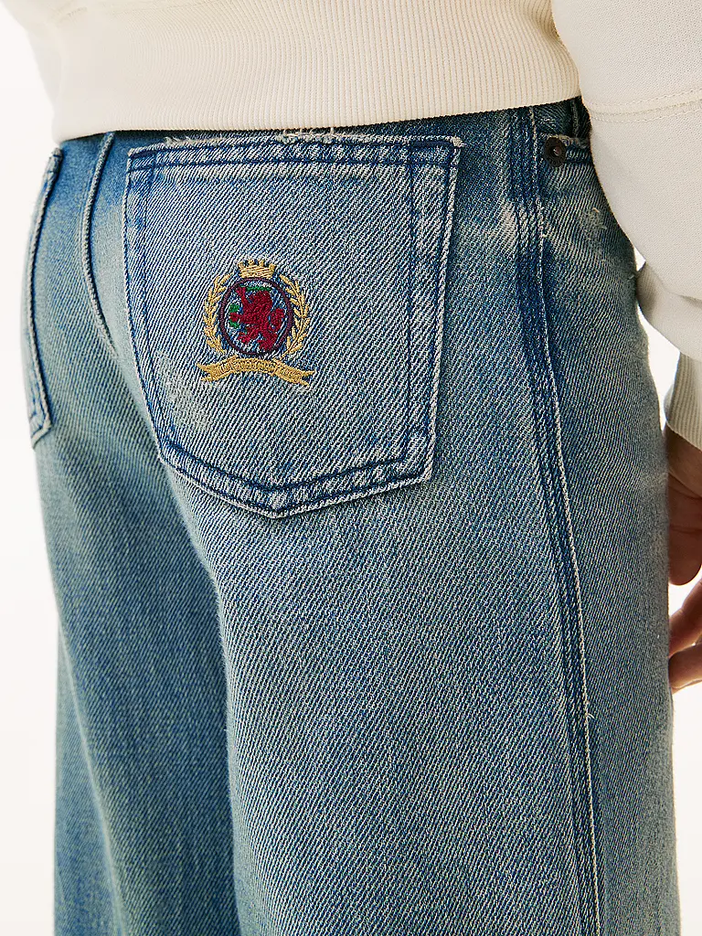 TOMMY HILFIGER | Jean Wide Fit Fille | 