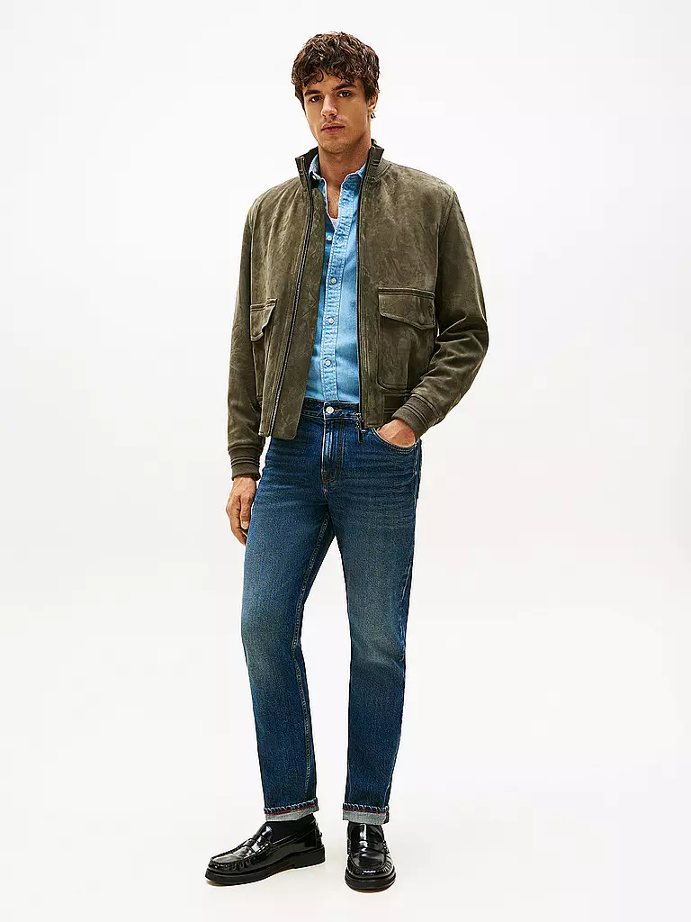 TOMMY HILFIGER | Jeans Coupe Droite | Bleu
