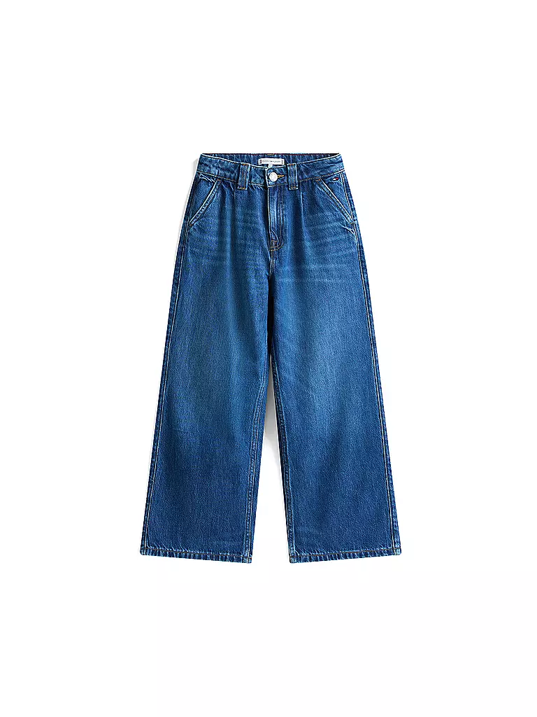 TOMMY HILFIGER | Jeans Wide Fit fille | Bleu foncé