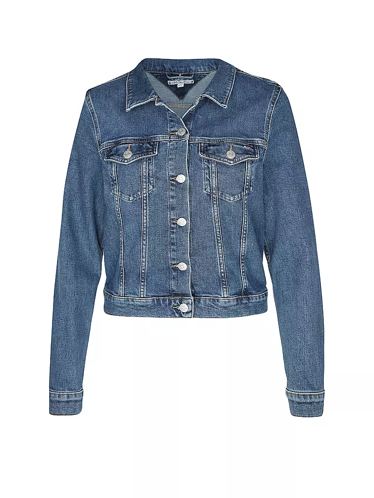 TOMMY HILFIGER | Jeansjacke  | Bleu foncé