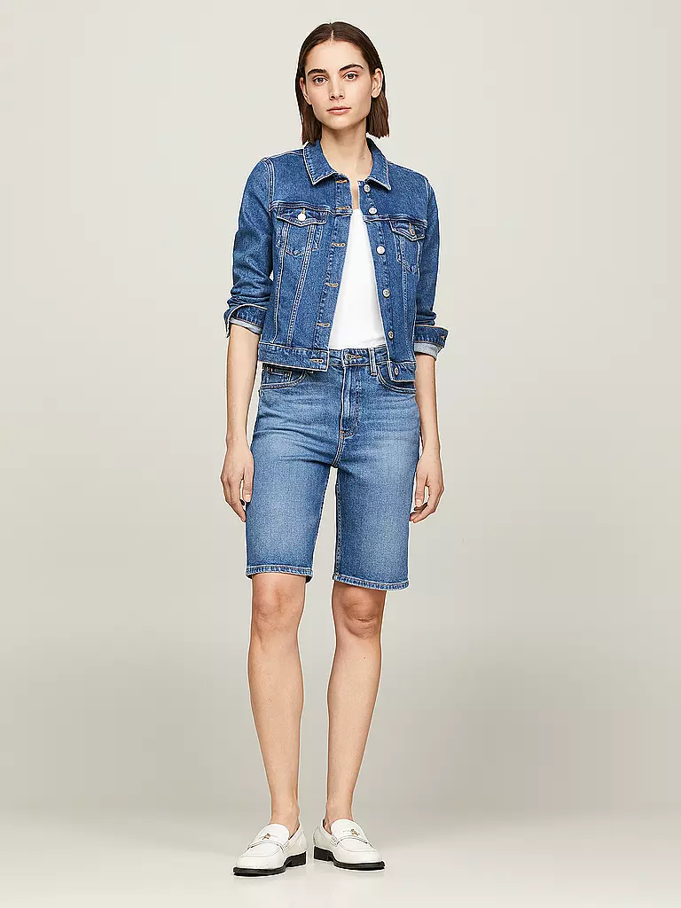 TOMMY HILFIGER | Jeansjacke  | Bleu foncé