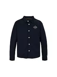 TOMMY HILFIGER | Chemise garçon | Bleu foncé