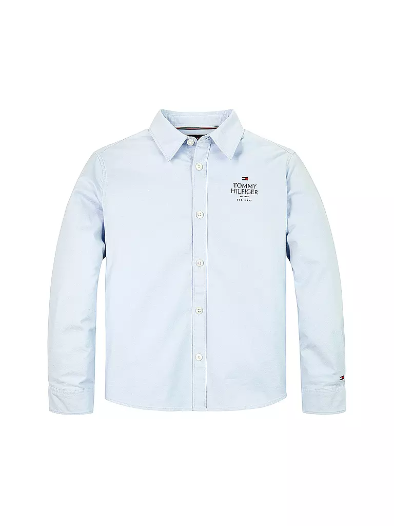 TOMMY HILFIGER | Jungen Hemd  | Bleu clair