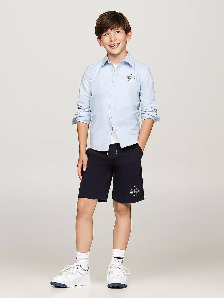 TOMMY HILFIGER | Jungen Hemd  | Bleu clair