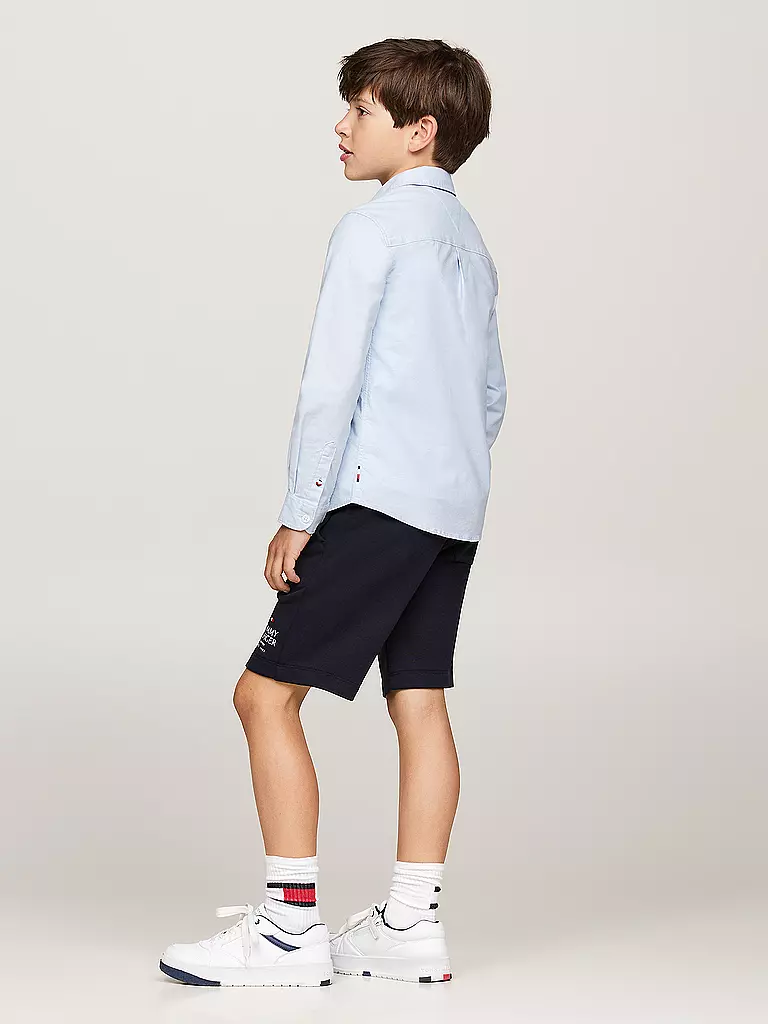 TOMMY HILFIGER | Jungen Hemd  | Bleu clair