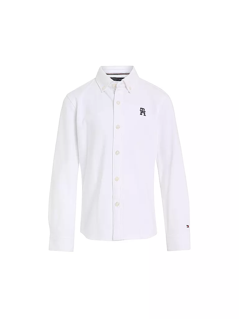 TOMMY HILFIGER | Jungen Hemd | Blanc