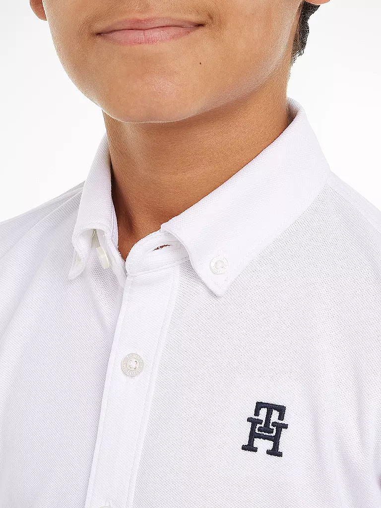 TOMMY HILFIGER | Jungen Hemd | Blanc