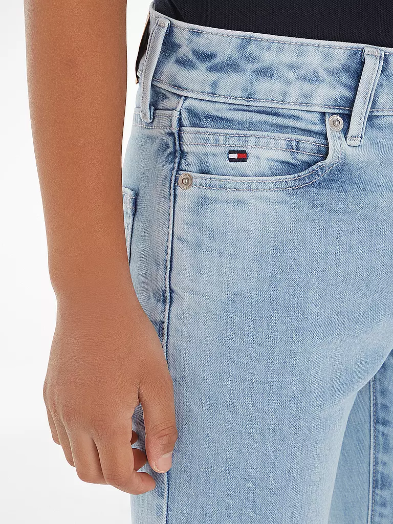 TOMMY HILFIGER | Jungen Jeans Straight Fit | Bleu
