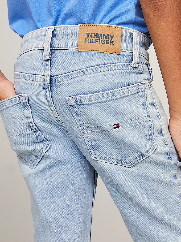 TOMMY HILFIGER | Jungen Jeansshorts  | Bleu clair