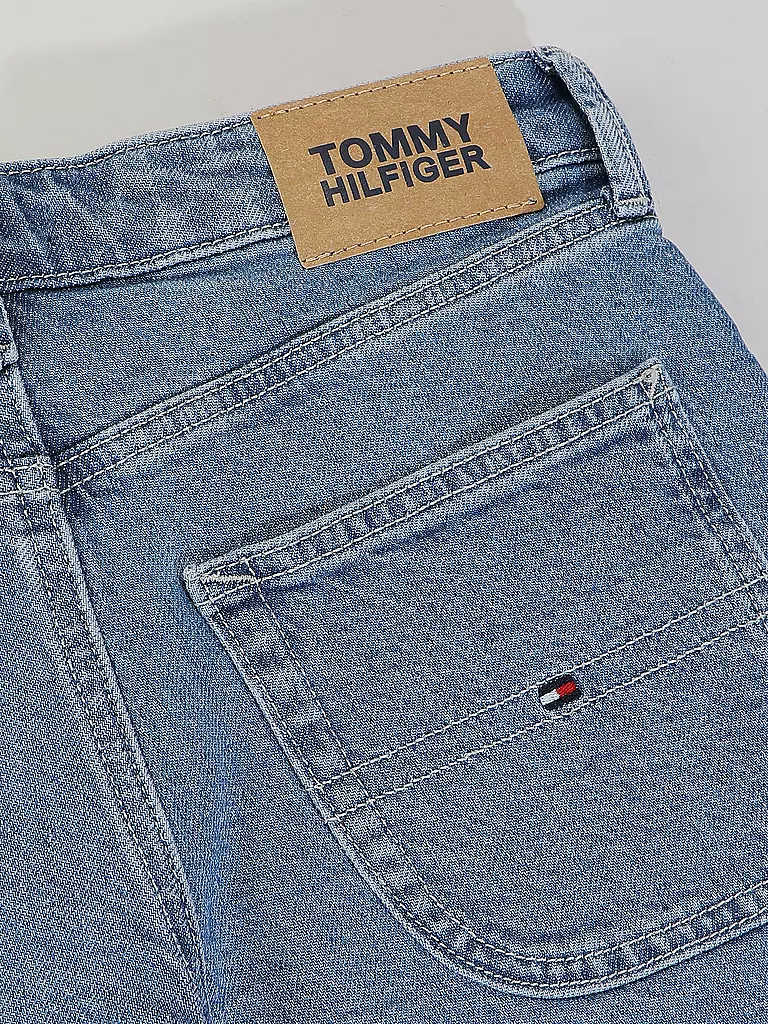 TOMMY HILFIGER | Jungen Jeansshorts Straight Fit | Bleu