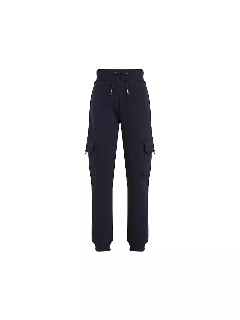 TOMMY HILFIGER | Jungen Jogginghose | Bleu foncé