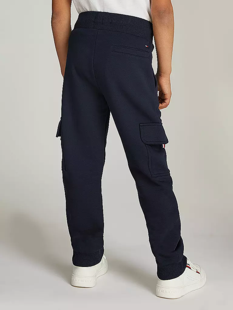 TOMMY HILFIGER | Jungen Jogginghose | Bleu foncé