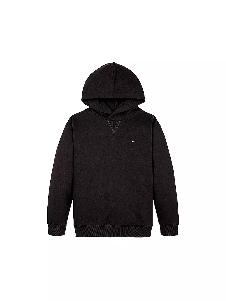 TOMMY HILFIGER | Jungen Kapuzensweater - Hoodie  | Noir