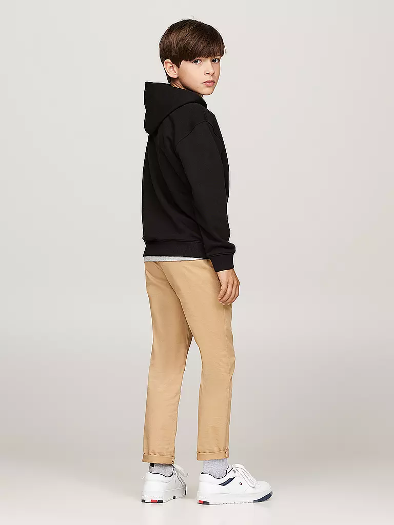 TOMMY HILFIGER | Jungen Kapuzensweater - Hoodie  | Noir