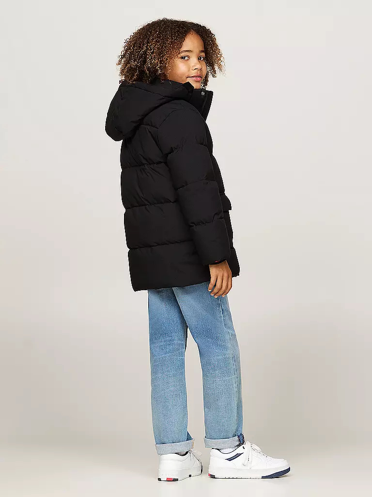 TOMMY HILFIGER | Jungen Parka | Noir