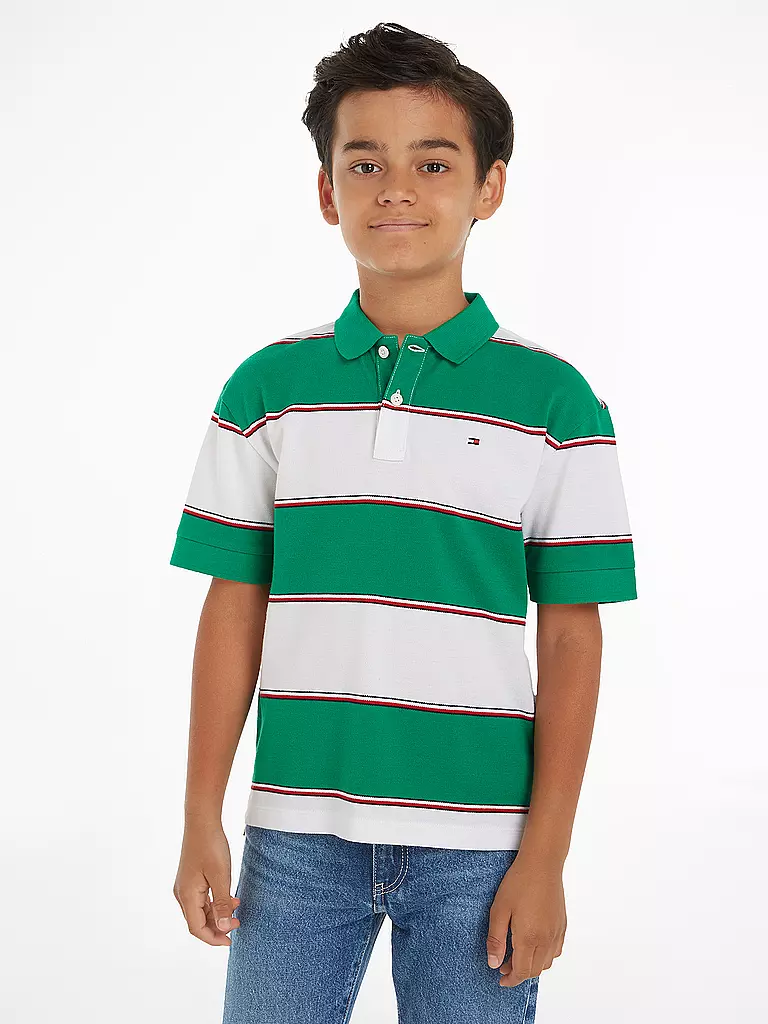 TOMMY HILFIGER | Jungen Poloshirt | Vert