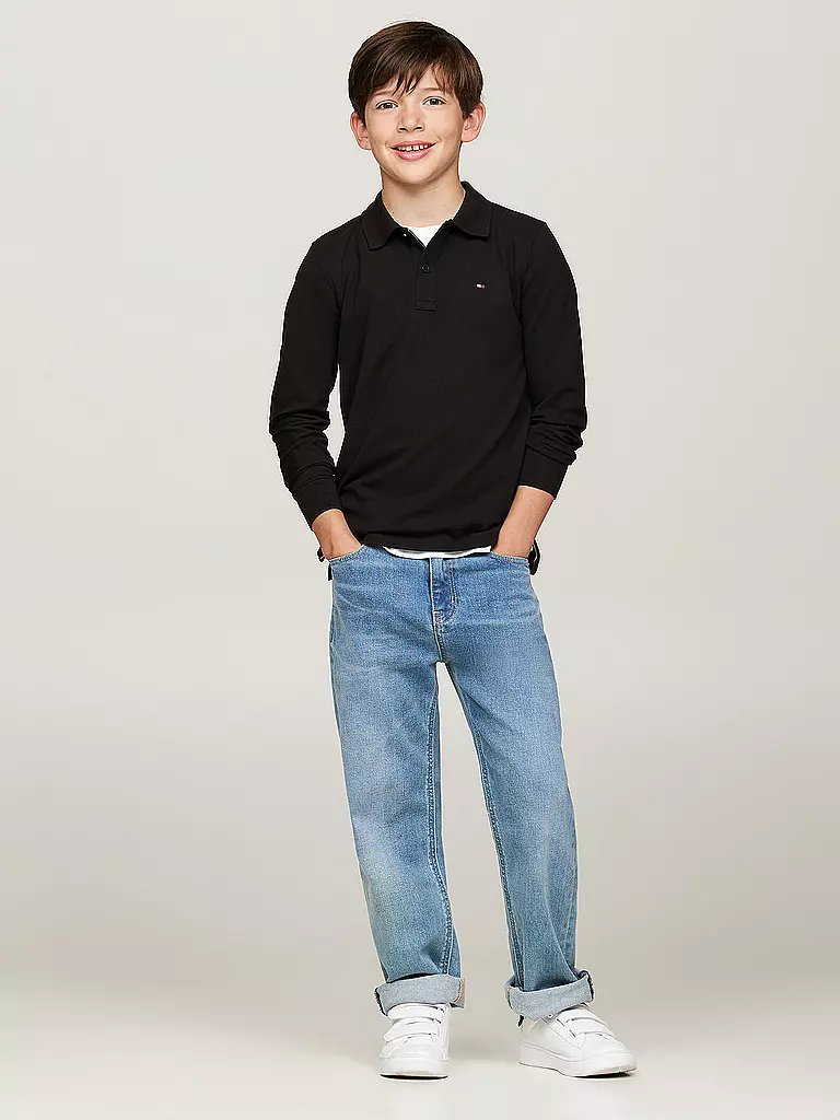 TOMMY HILFIGER | Jungen Poloshirt | Noir