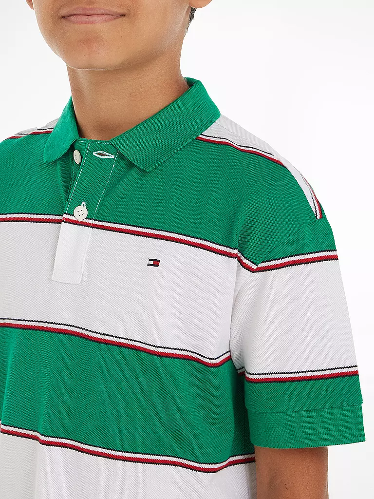 TOMMY HILFIGER | Jungen Poloshirt | Vert