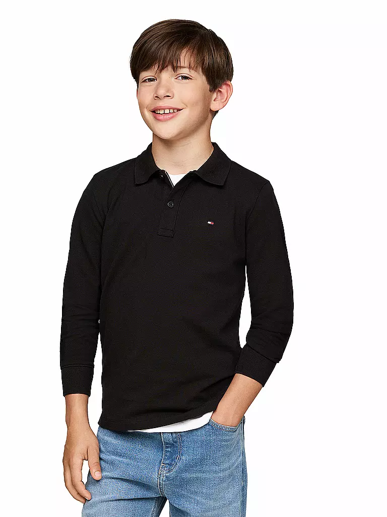 TOMMY HILFIGER | Jungen Poloshirt | Noir