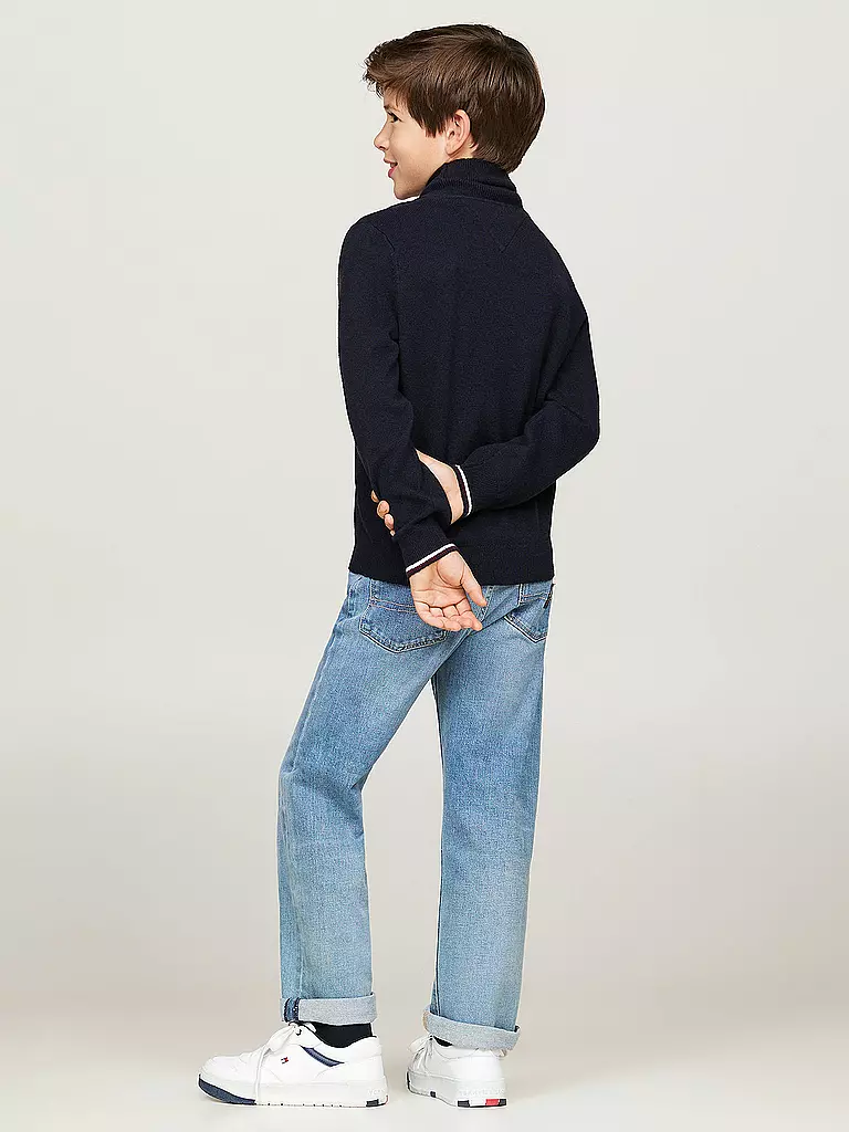 TOMMY HILFIGER | Jungen Pullover | Bleu foncé