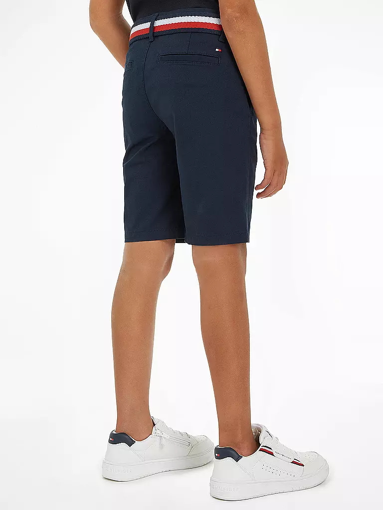TOMMY HILFIGER | Jungen Shorts  | Bleu foncé