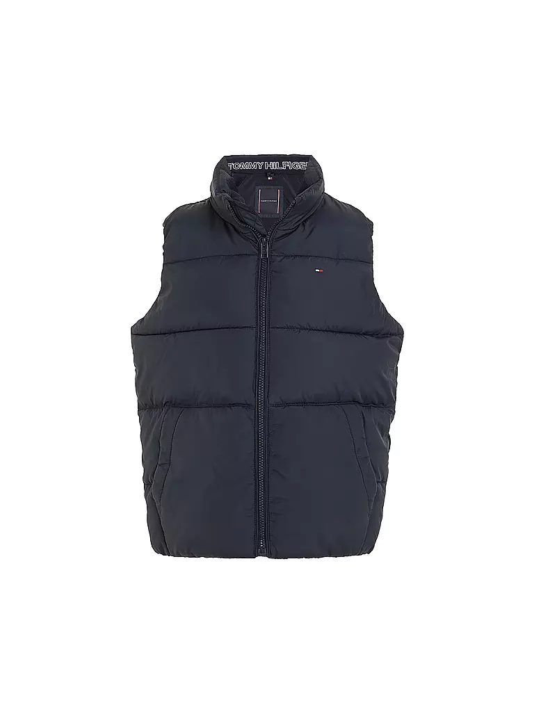 TOMMY HILFIGER | Jungen Steppgilet | Bleu foncé
