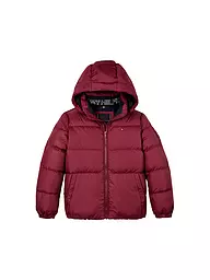 TOMMY HILFIGER | Jungen Steppjacke | Rouge foncé