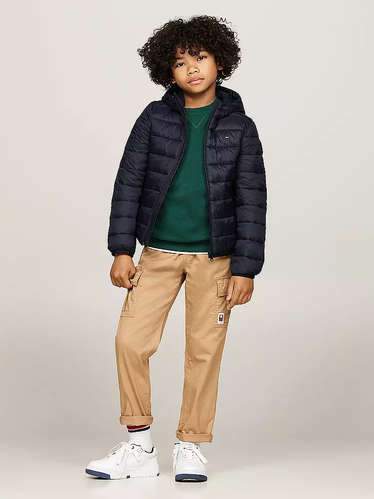 TOMMY HILFIGER | Jungen Steppjacke | Bleu foncé
