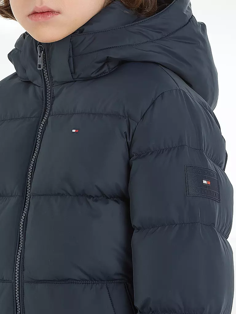 TOMMY HILFIGER | Jungen Steppjacke | Bleu foncé