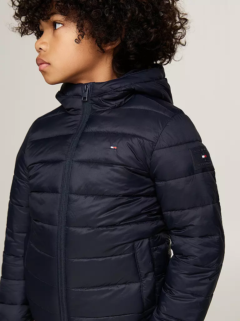 TOMMY HILFIGER | Jungen Steppjacke | Bleu foncé