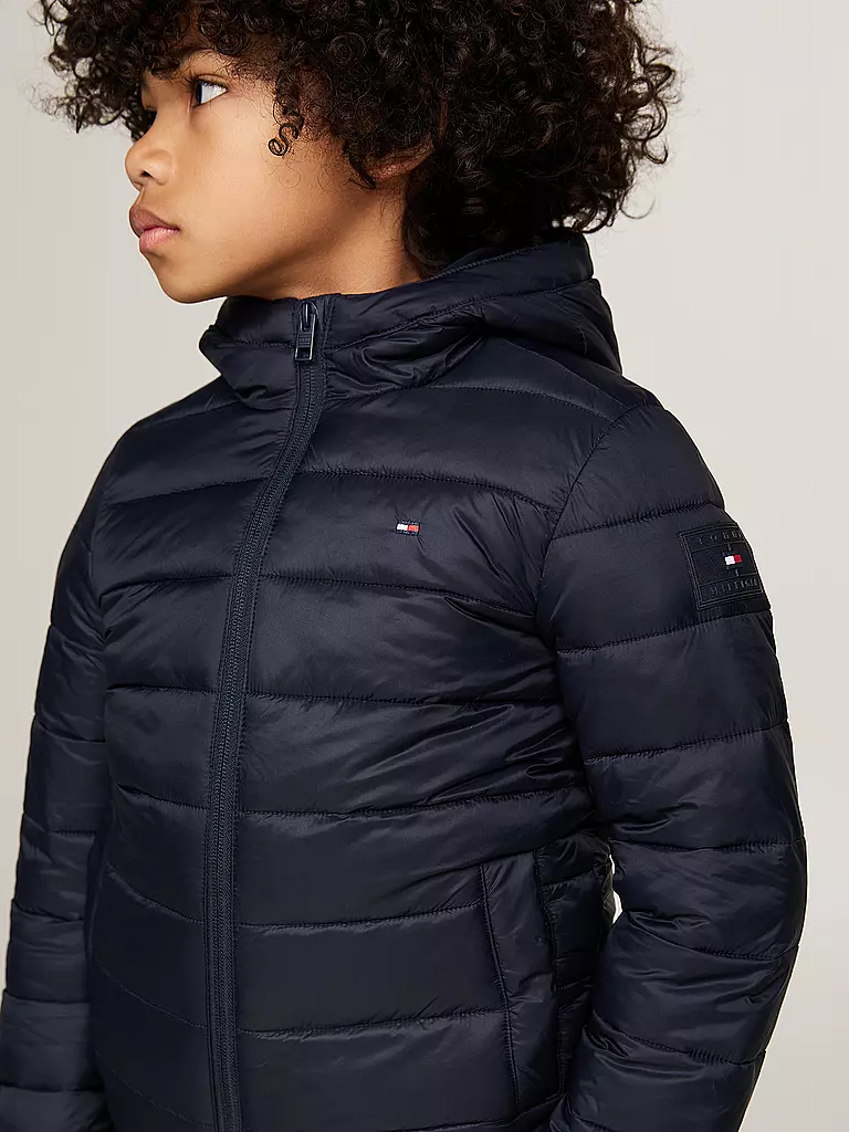 TOMMY HILFIGER | Jungen Steppjacke | Bleu foncé