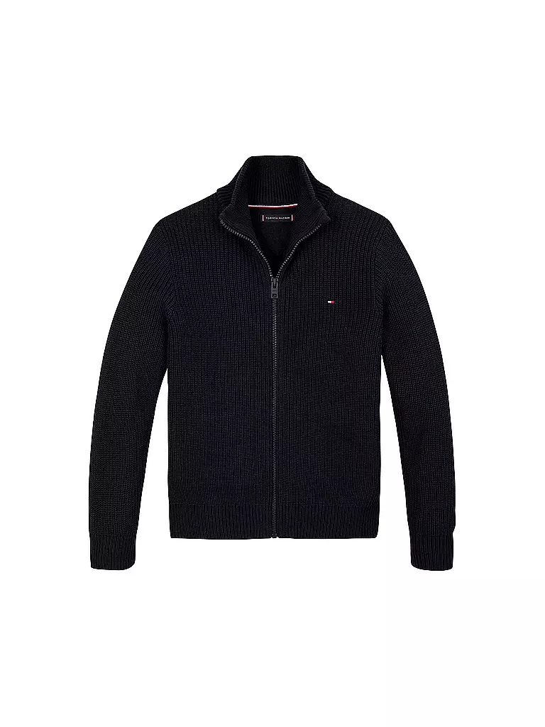 TOMMY HILFIGER | Jungen Strickjacke | Bleu foncé
