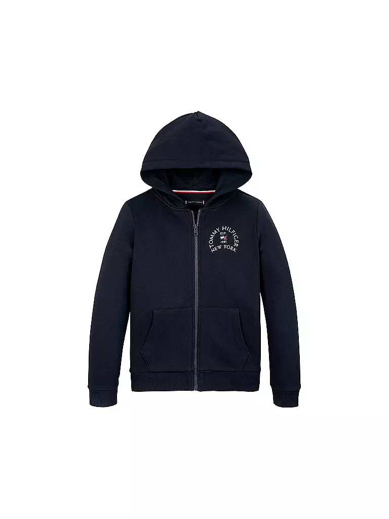 TOMMY HILFIGER | Jungen Sweatjacke | Bleu foncé