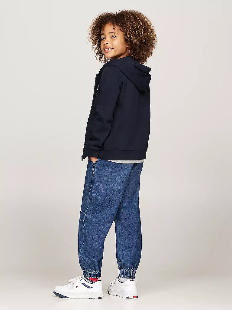 TOMMY HILFIGER | Jungen Sweatjacke | Bleu foncé