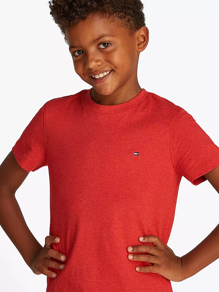 TOMMY HILFIGER | Jungen T-Shirt | Rouge