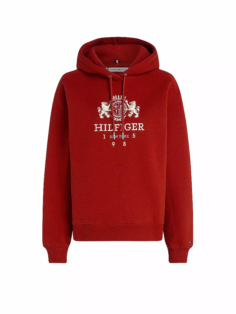 TOMMY HILFIGER | Kapuzenpullover - Hoodie | Rouge