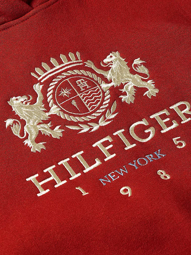 TOMMY HILFIGER | Kapuzenpullover - Hoodie | Rouge