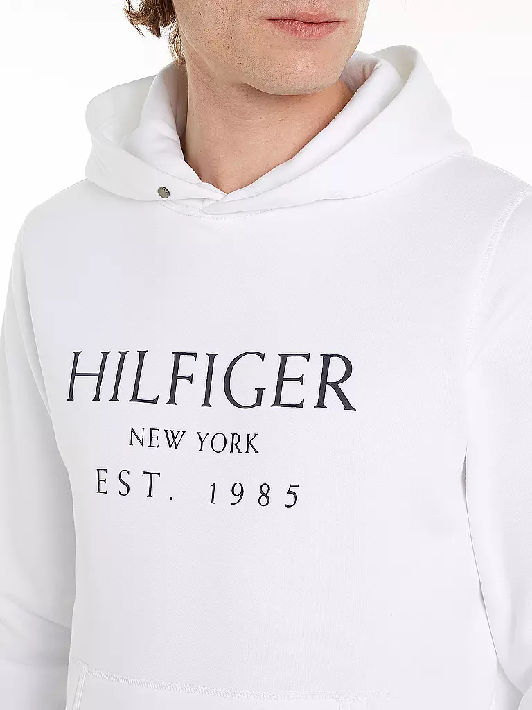 TOMMY HILFIGER | Kapuzensweater - Hoodie | Blanc