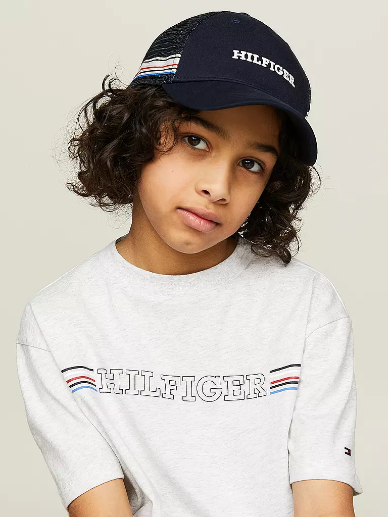 TOMMY HILFIGER | Kinder Kappe  | Bleu foncé