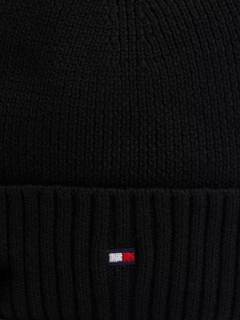 TOMMY HILFIGER | Kinder Mütze - Haube  | Noir