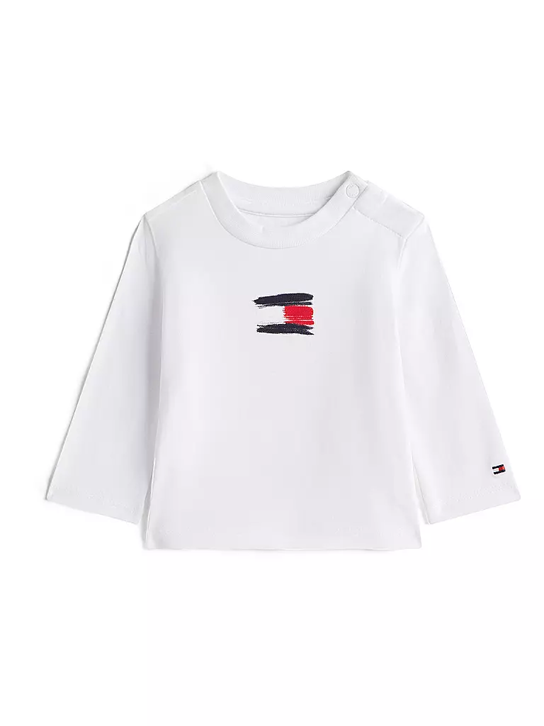 TOMMY HILFIGER | Langamshirt pour bébé | weiss