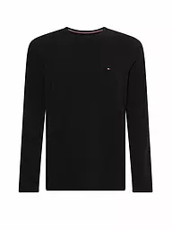 TOMMY HILFIGER | Langarmshirt Slim Fit | Noir
