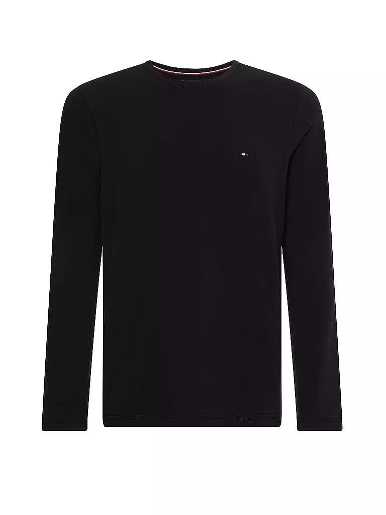 TOMMY HILFIGER | Langarmshirt Slim Fit | Noir