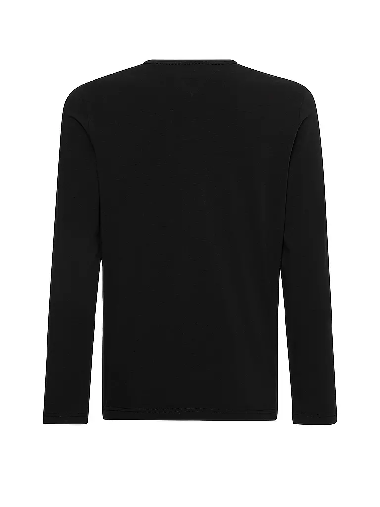 TOMMY HILFIGER | Langarmshirt Slim Fit | Noir